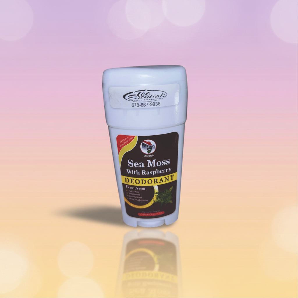 Organic Sea Moss With Raspberry Deodorant