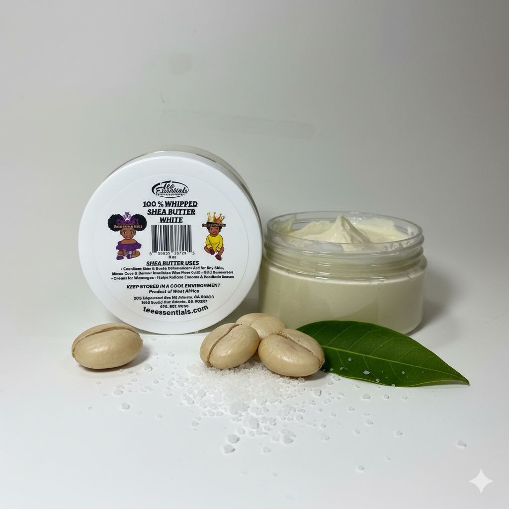 100% Whipped Shea Butter White