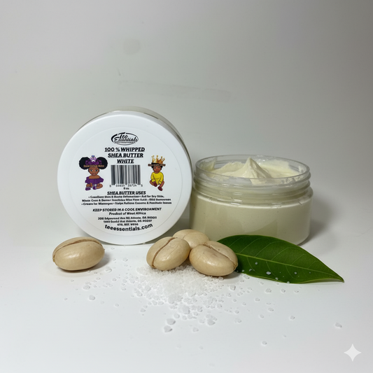 100% Whipped Shea Butter White